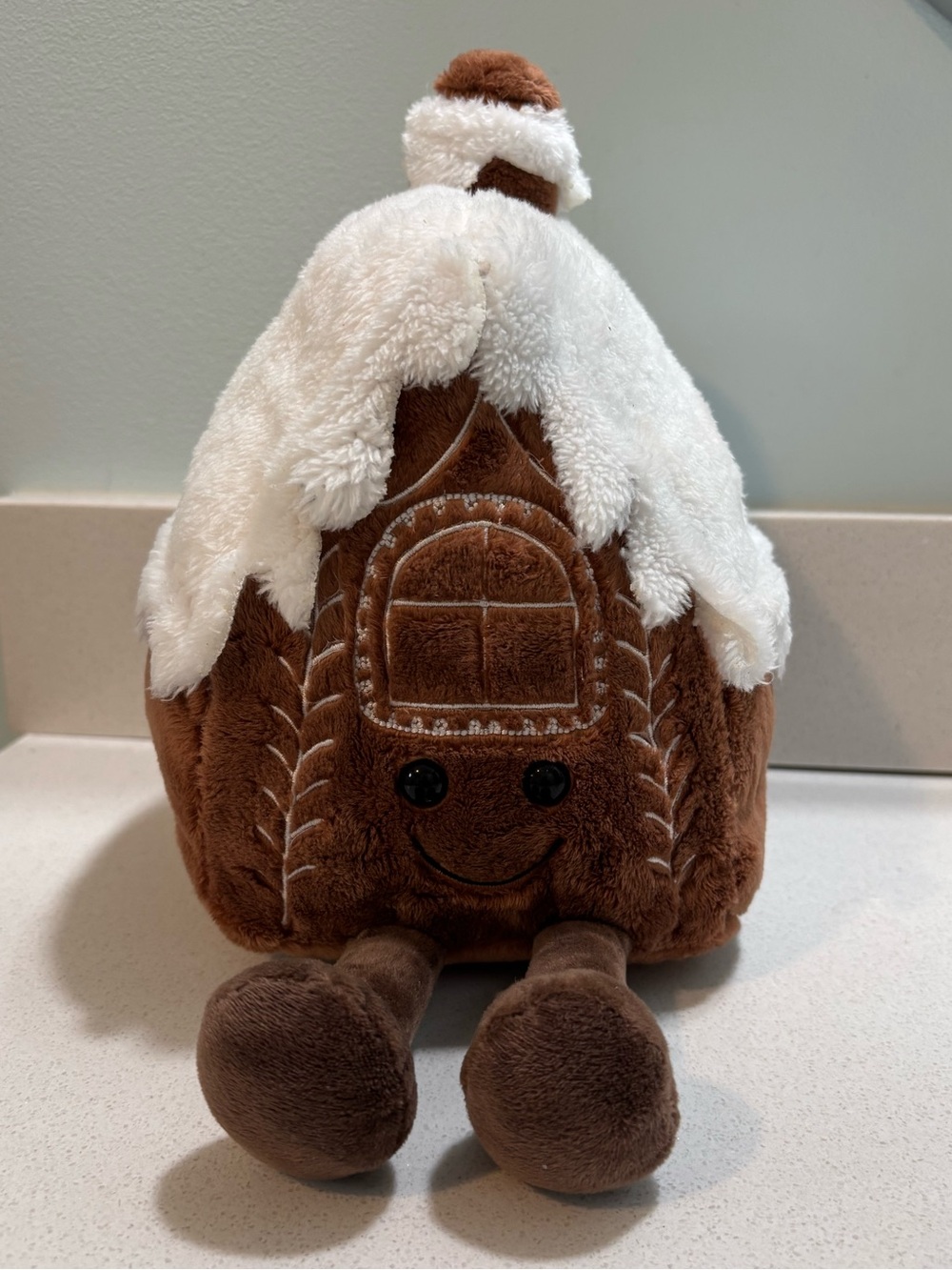 Retired Jellycat Amuseable Gingerbread House Plush